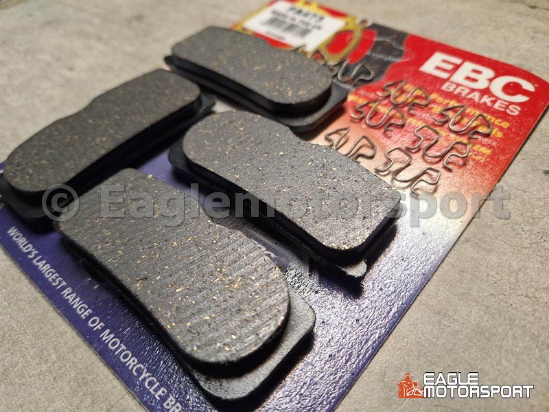 Remblokken EBC voorzijde Can-am Spyder 2008-2012